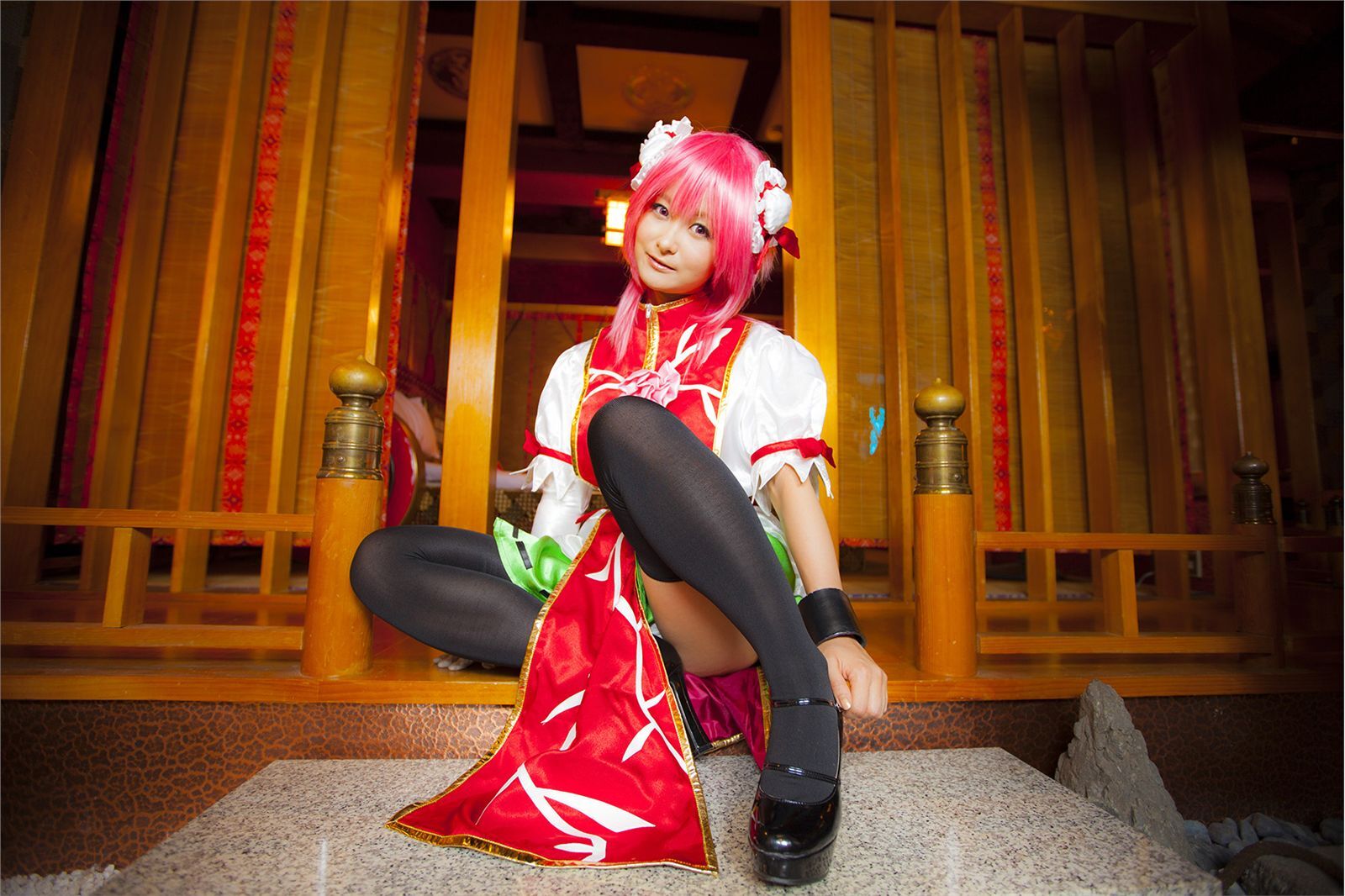 [Cosplay] 2013.12.13 New Touhou Project Cosplay set - Awesome Kasen Ibara